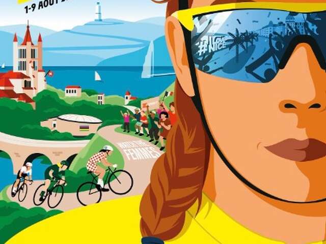 Women's Tour de France with Zwift in Vaison Ventoux Provence