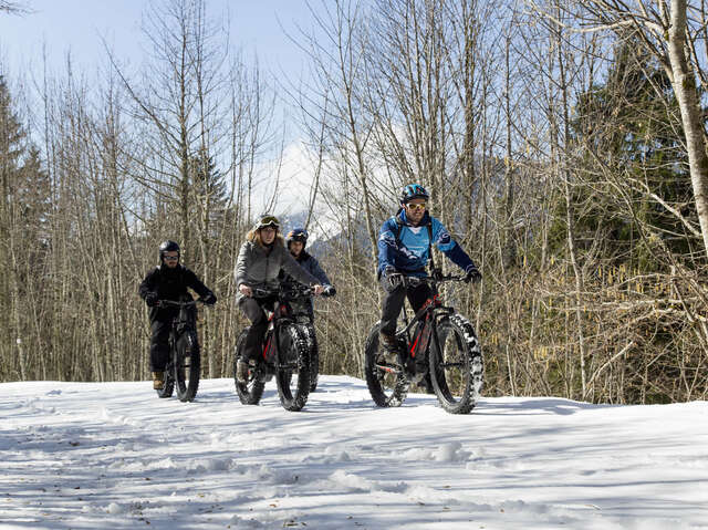 VTT électrique sur neige : sortie découverte