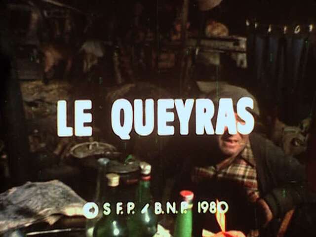 Projection de film ancien sur le Queyras