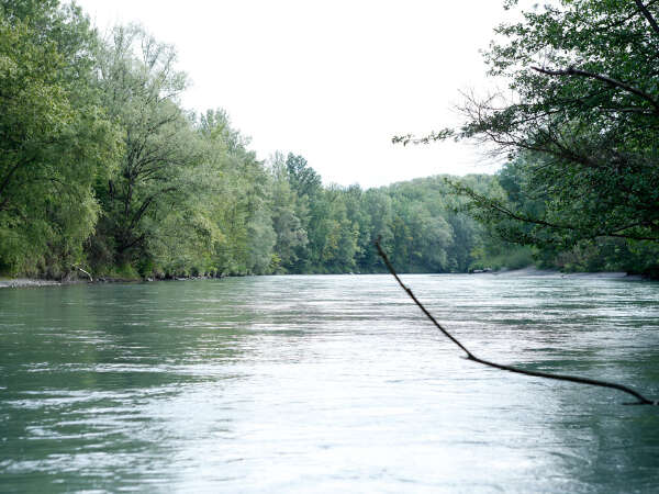 Die Ufer der Arve - Von Gaillard nach Arthaz mit dem Mountainbike