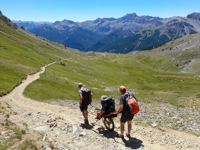 Randonnée accompagnée en joëlette