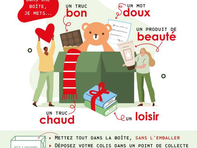 Boîtes de Noël solidaires