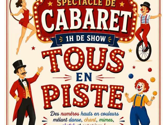 Animation cabaret Les Ribouldingues - Tous en piste