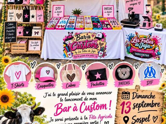 Bar à Custom "les folies de Jaja"