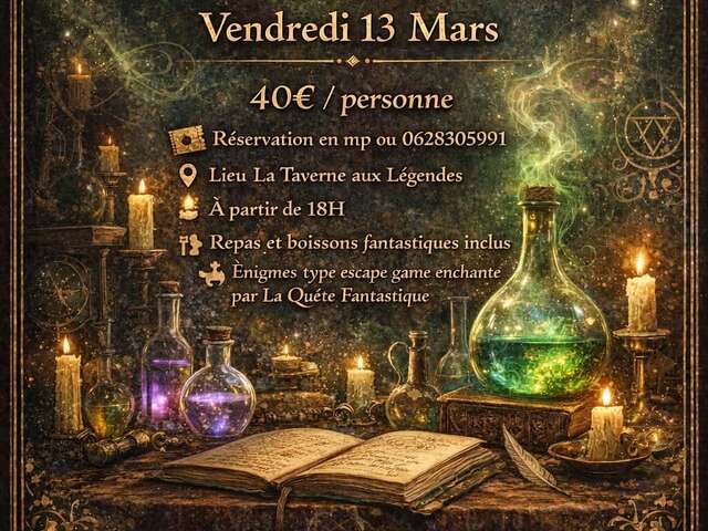 Quête gourmande avec La Taverne des Légendes