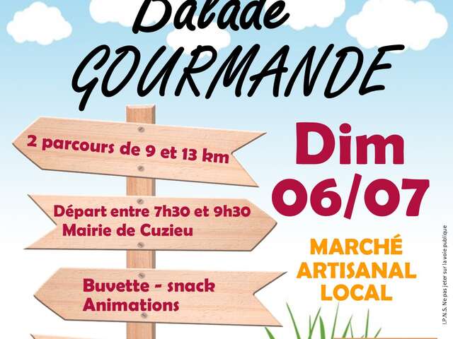 Balade gourmande et marché artisanal