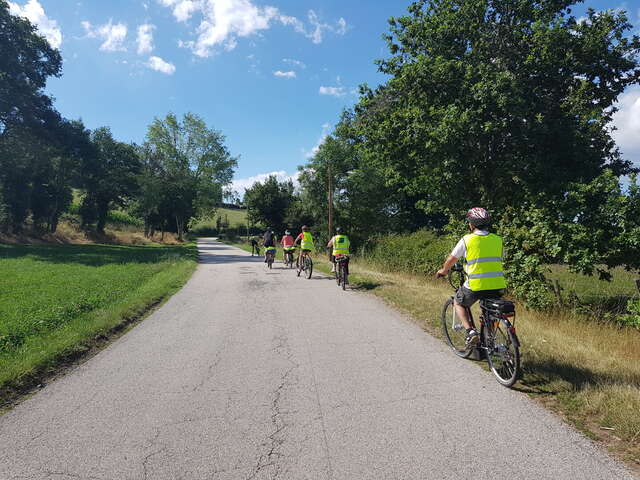 Balade à vélo électrique… les paysages des Monts du Lyonnais