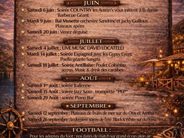 Dernière soirée de l'été