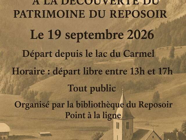 Scavenger Hunt - Discovering the Heritage of Le Reposoir
