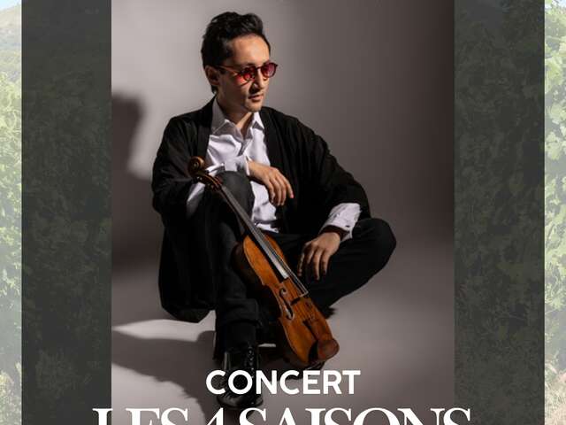 Les Scènes de la Roque Forcade - Concert « Les 4 Saisons » avec Glen Rouxel