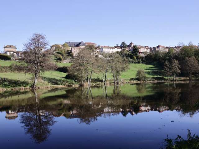 Itinéraire VTT : circuit 23 rouge, base Belmont-de-la-Loire