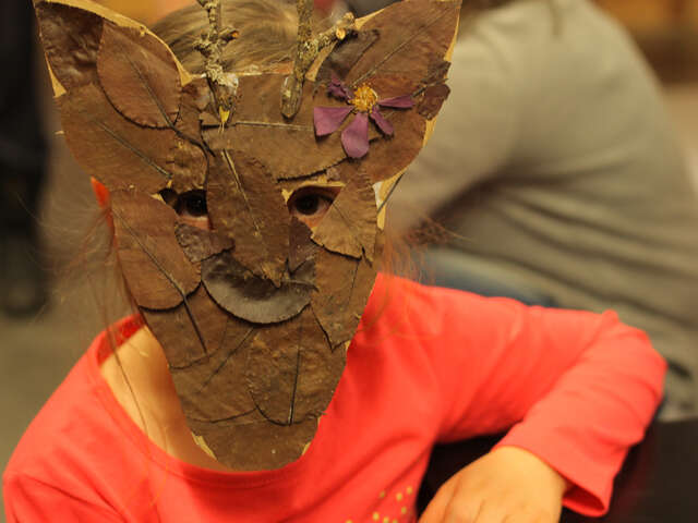 Atelier créatif : fabrication d'un masque d' animaux pour Halloween