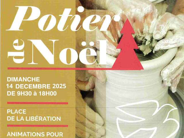 Christmas pottery market