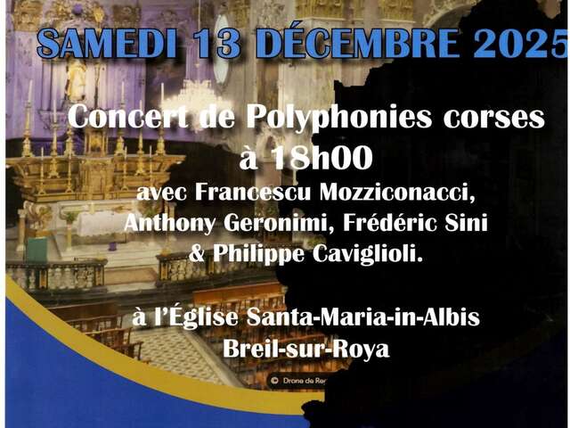 Concert de Polyphonies Corses
