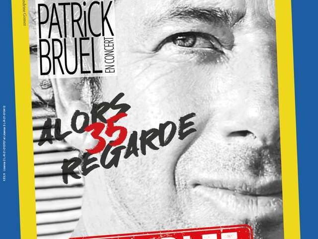 **Vollständig** Patrick Bruel in einem Konzert im Théâtre Antique
