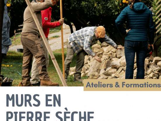 Dry stone walling" workshops & training in Castellar