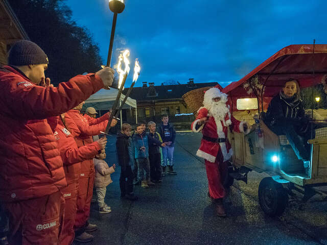 Santa Claus in Montriond