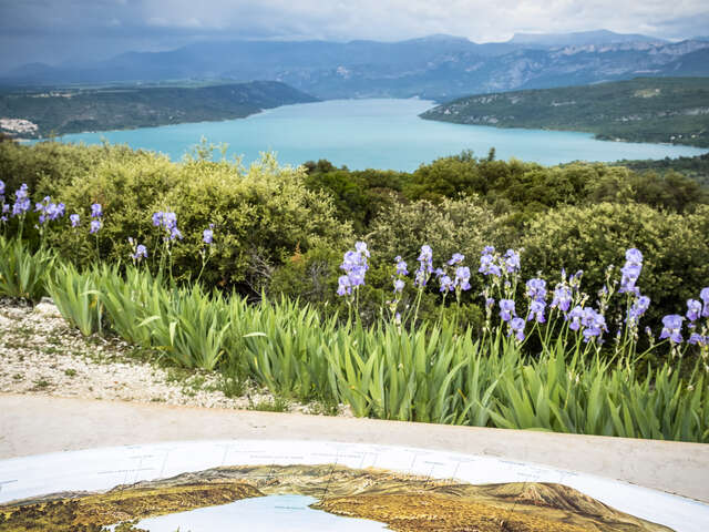 Tour du lac de Sainte-Croix à pied : Étape 3 - Baudinard-sur-Verdon - Bauduen