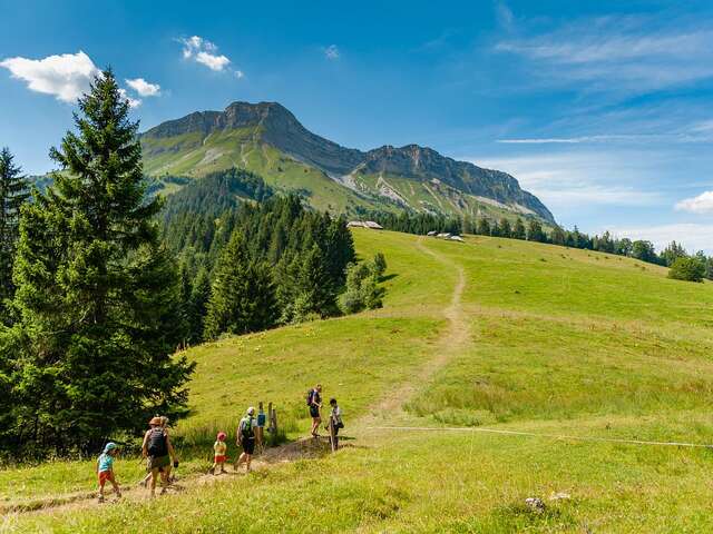 Mount Colombier by "la Fullie" and Cochette pass