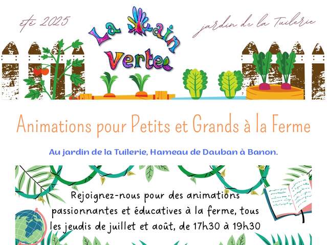 Animations pour petits et grands à la Ferme