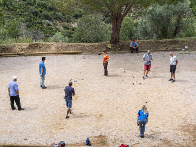 Pétanque - Mêlée tournante