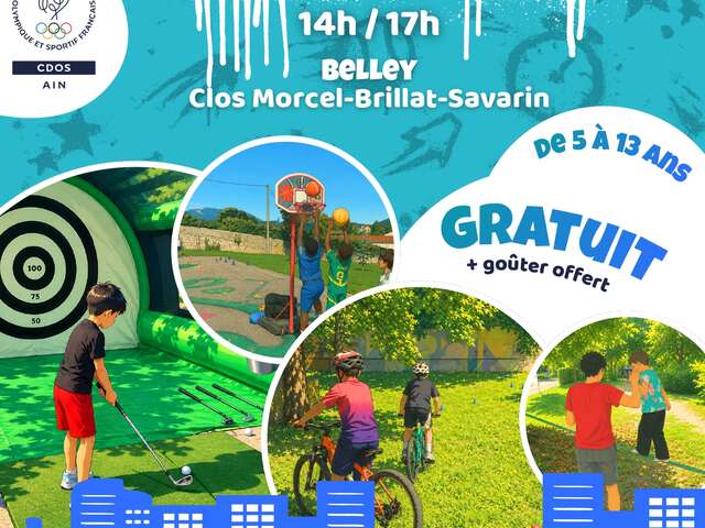 Après-midi sportive : découverte et initiation au Clos-Morcel