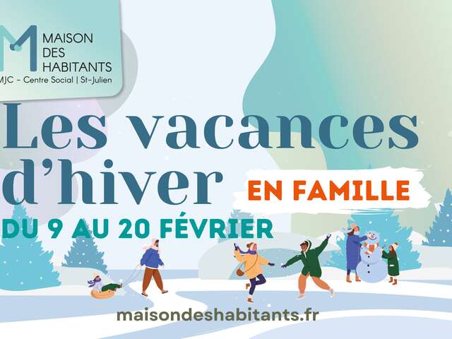 Les vacances d'hiver en famille
