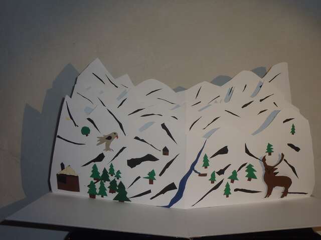 Family workshop - Pop-up mountains