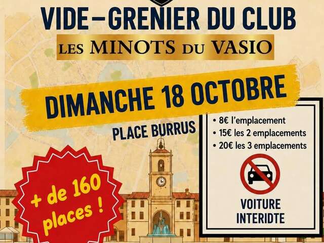 Rommelmarkt - Les Minots du Vasio