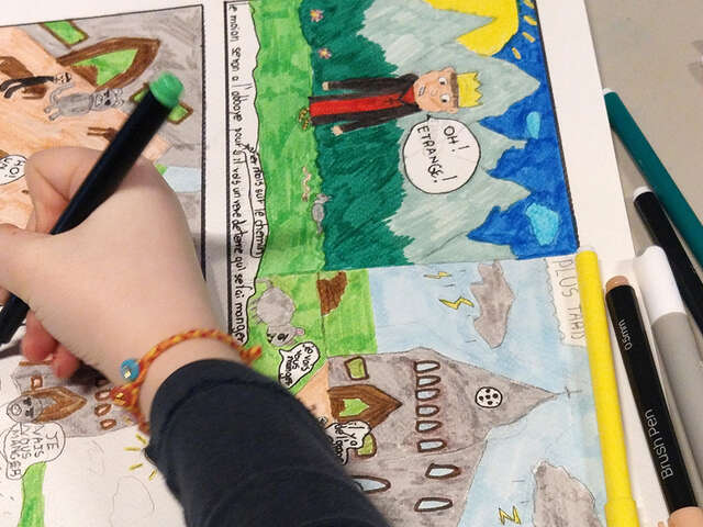 Children's comics workshop