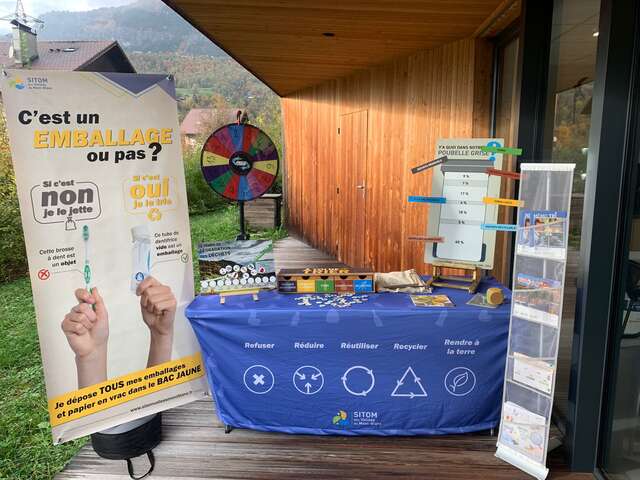 Jeux et défis sur le tri et l'éco-responsabilité avec le SITOM