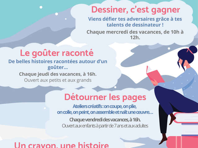 "Un crayon, une histoire" à la médiathèque