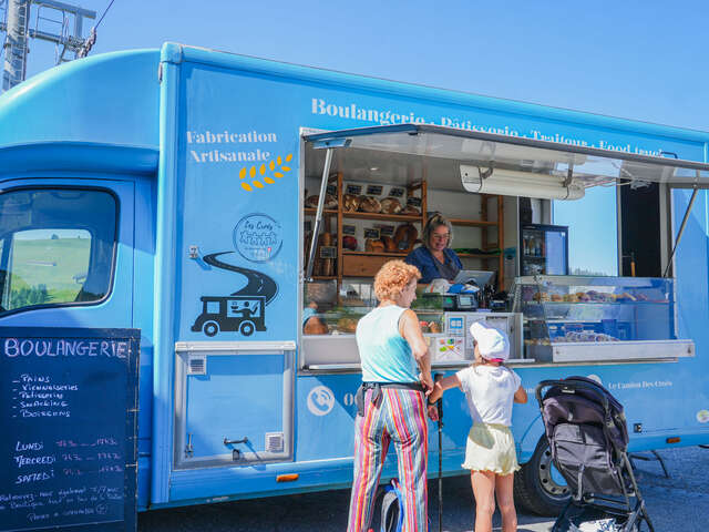 Le camion bleu des Croës