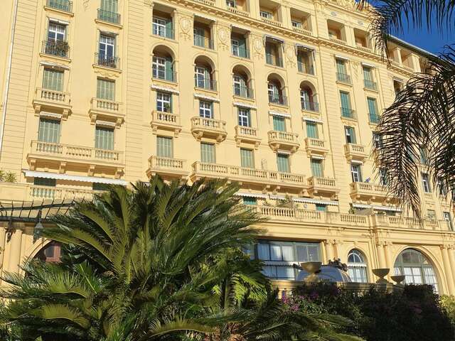 Jardin de l'ancien Palace Hôtel Impérial