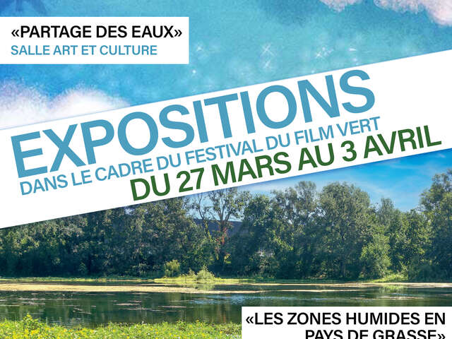 Expositions dans le cadre du Festival du Film Vert