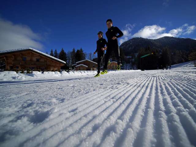 La Dragonale givrée - trail blanc