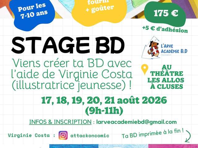 Stage BD enfant (7-10 ans)