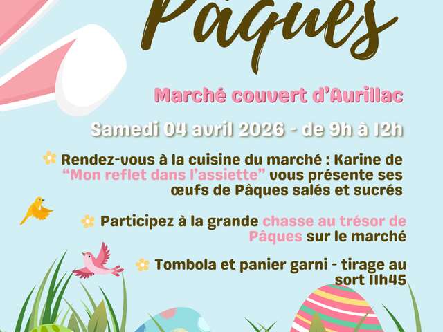Chasse au trésor de Pâques au Marché Couvert