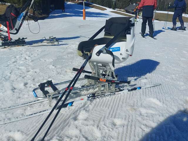 Prêt de luge de ski de fond
