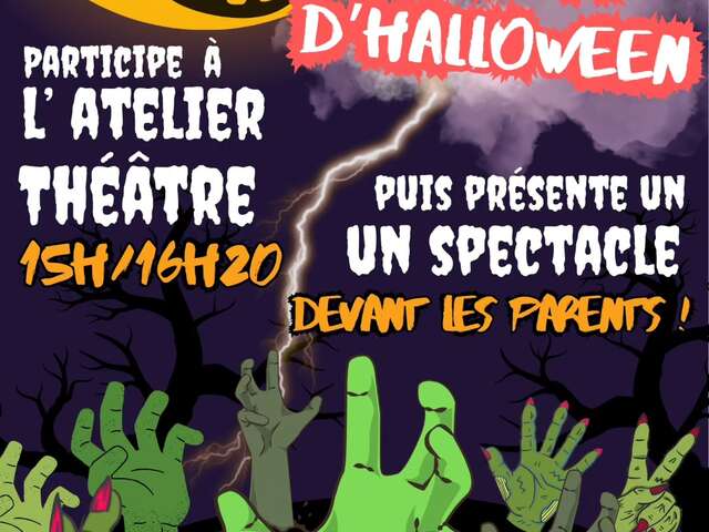 Atelier théâtre d’Halloween