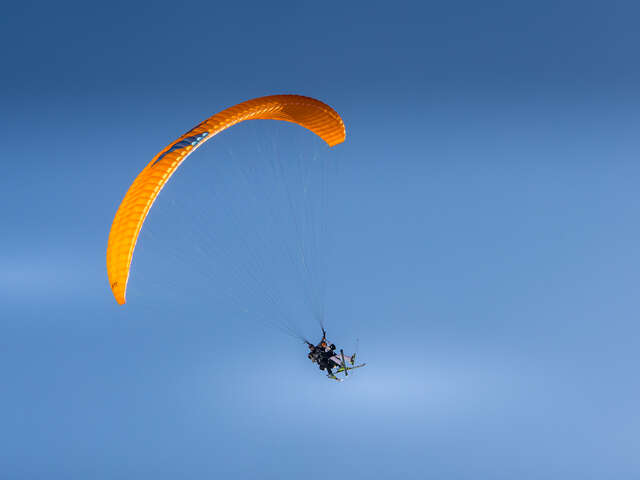 Stand di volo in parapendio - speciale vacanza!