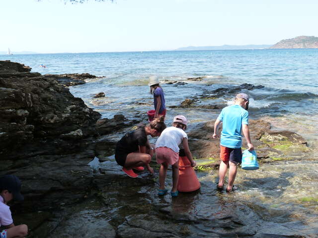 Activité enfant "Les pieds dans l'eau"