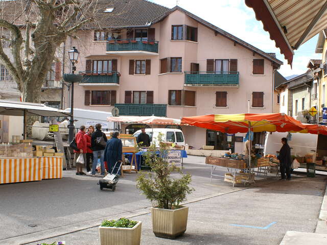 Marché de Seyssel Haute-Savoie