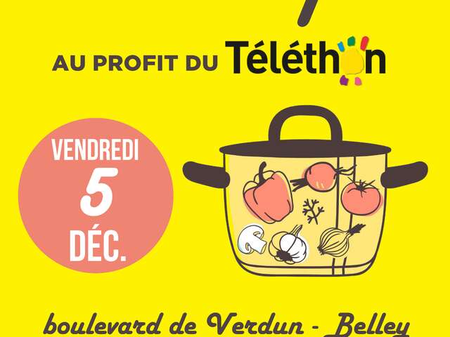 Bar à soupe au profit du Téléthon de Belley