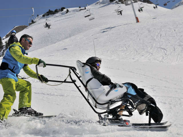 Tempo duo - Fauteuil de descente de pistes de ski alpin pour une glisse partagée
