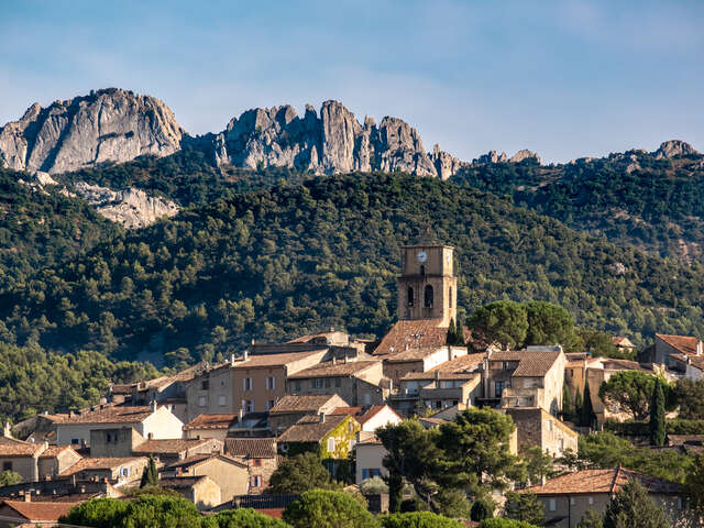 Randonnée Le Monastère de Prébayon - Sablet