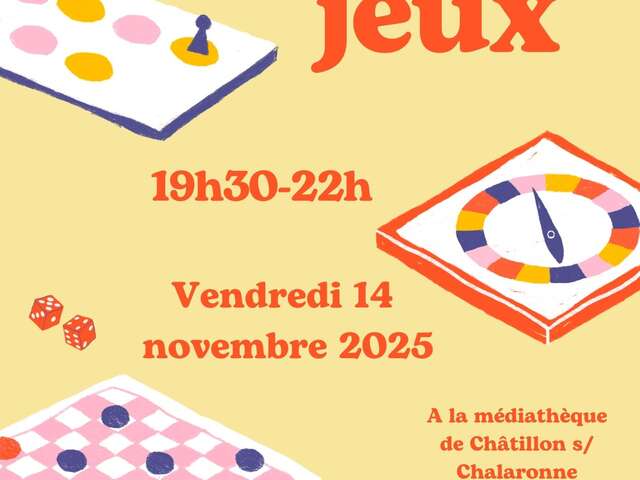 Soirée jeux de société