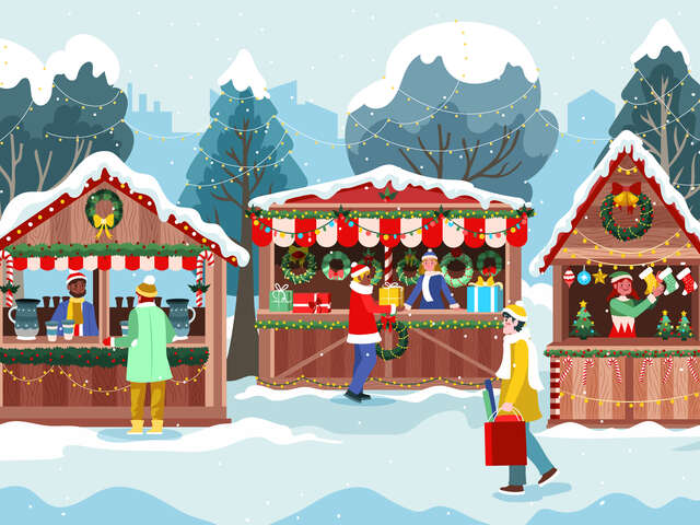 Marché de Noël et bourse aux jouets