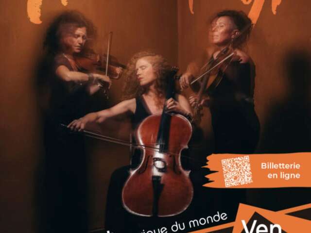 Concert Musique Du Monde »TRIO ZÉPHYR » - Naturoptère