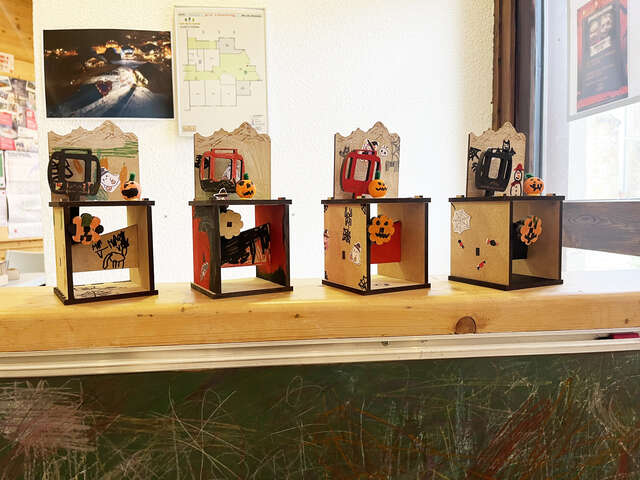 Atelier créatif : construis ta télécabine !